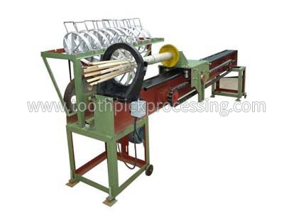 Bamboo toothpick production line